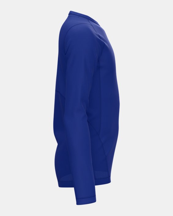 ColdGear® Armour - T-shirt à manches longues pour garçon, Blue, pdpMainDesktop image number 3